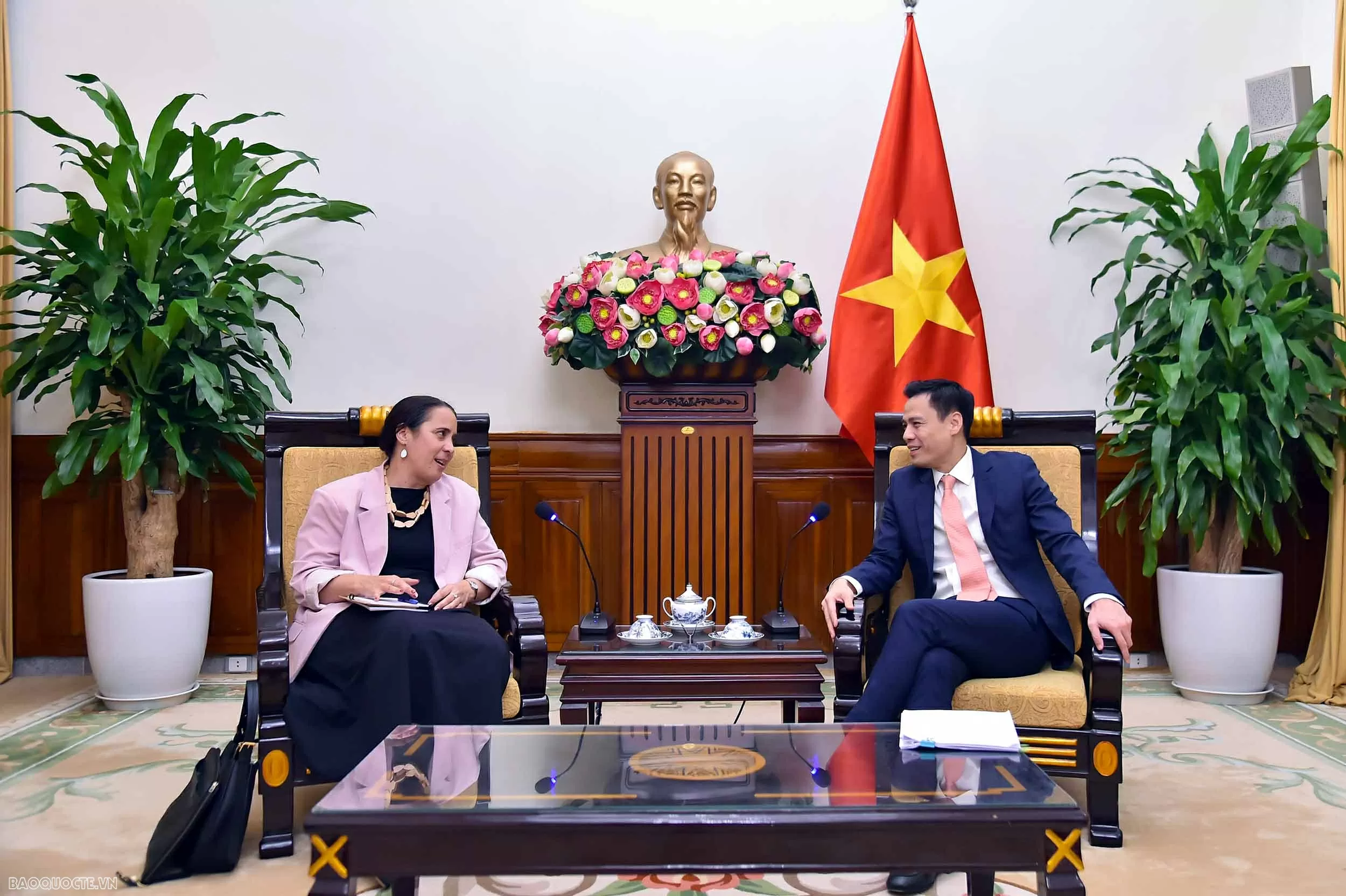 Deputy Minister Dang Hoang Giang meets with New Zealand's Top Foreign Affairs and Trade Advisor