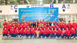 Vietnamese athletes depart for SEA Games 33 in Thailand