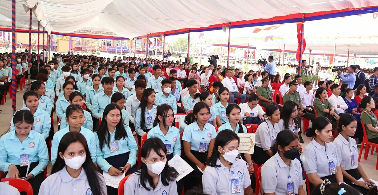 Prime Minister Pham Minh Chinh and Prime Minister Hun Manet inaugurate Tan Nam - Meun Chey International Border Gate Pair
