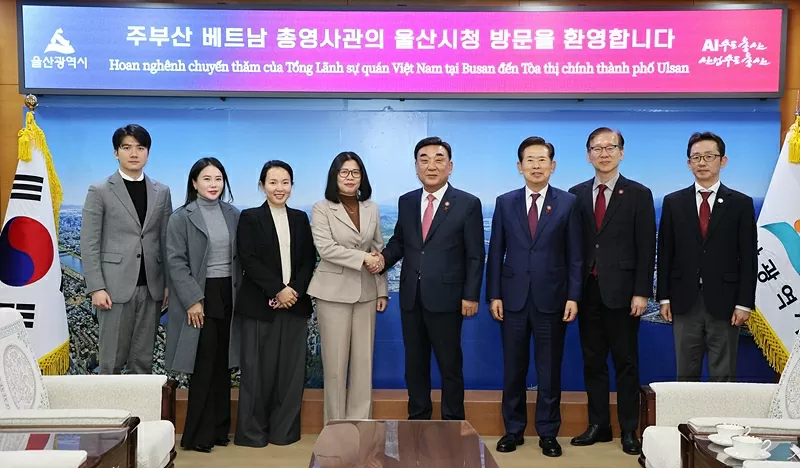 Consulate General in Busan: Expanding substantive local cooperation with Ulsan, Republic of Korea