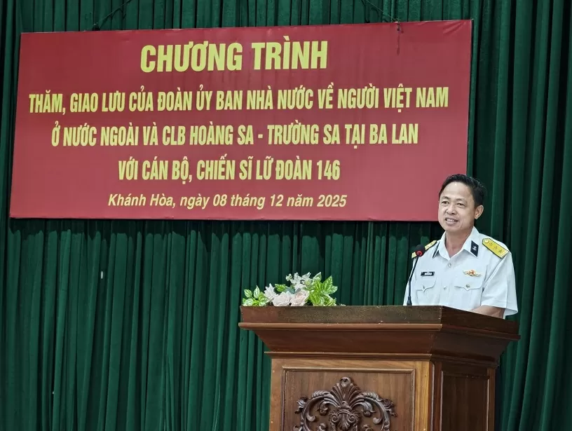 Vietnamese community in Poland donates green vegetable garden to Truong Sa Lon Island