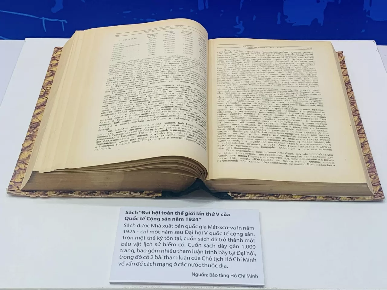 Exhibition: Tracing President Ho Chi Minh's footsteps in the Homeland of the October Revolution Exhibition: Tracing President Ho Chi Minh's footsteps in the Homeland of the October Revolution