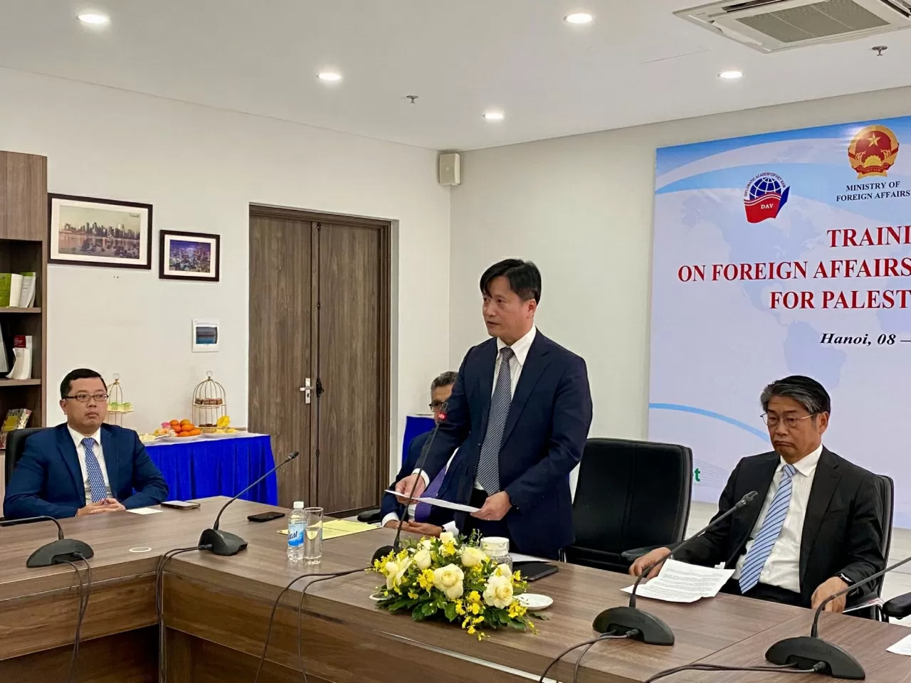 DAV inaugurates short-term Foreign Affairs Training Program for Palestinian officials DAV inaugurates short-term Foreign Affairs Training Program for Palestinian officials