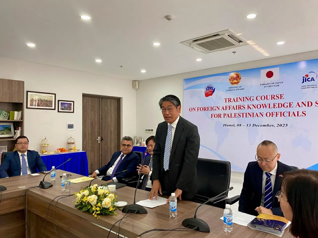DAV inaugurates short-term Foreign Affairs Training Program for Palestinian officials