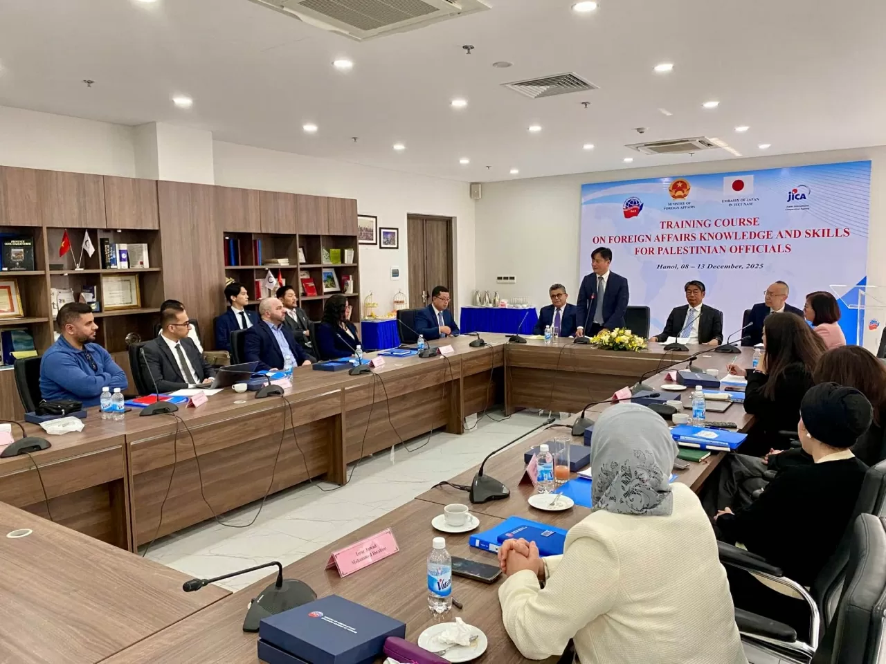 DAV inaugurates short-term Foreign Affairs Training Program for Palestinian officials