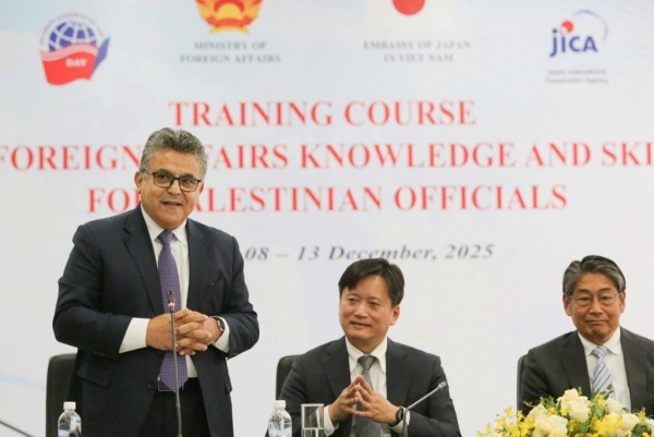 DAV inaugurates short-term Foreign Affairs Training Program for Palestinian officials