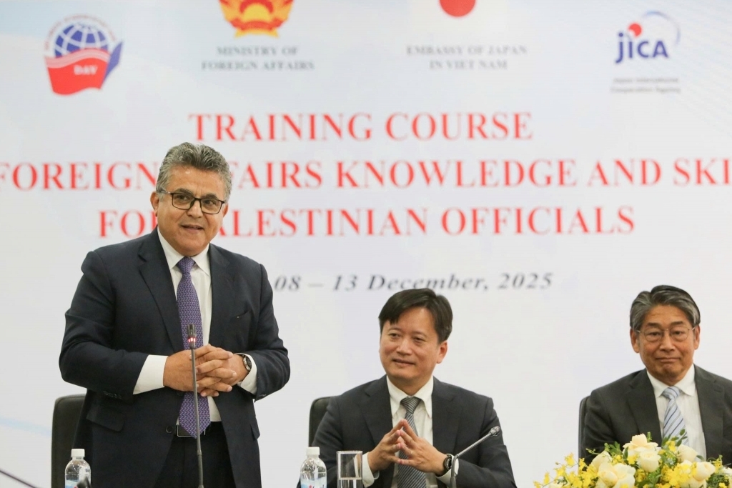 DAV inaugurates short-term Foreign Affairs Training Program for Palestinian officials