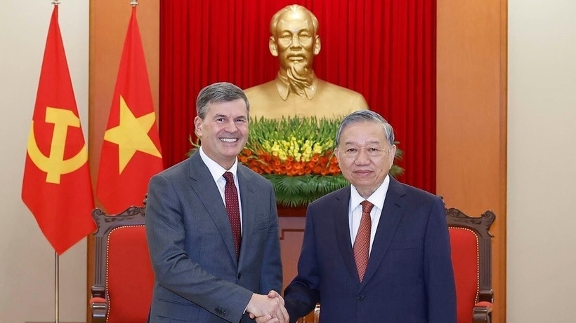 Party General Secretary To Lam receives Russian Presidential Academy Rector