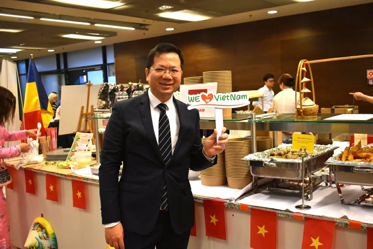 The beauty of Vietnam at the International Charity Bazaar in Poland