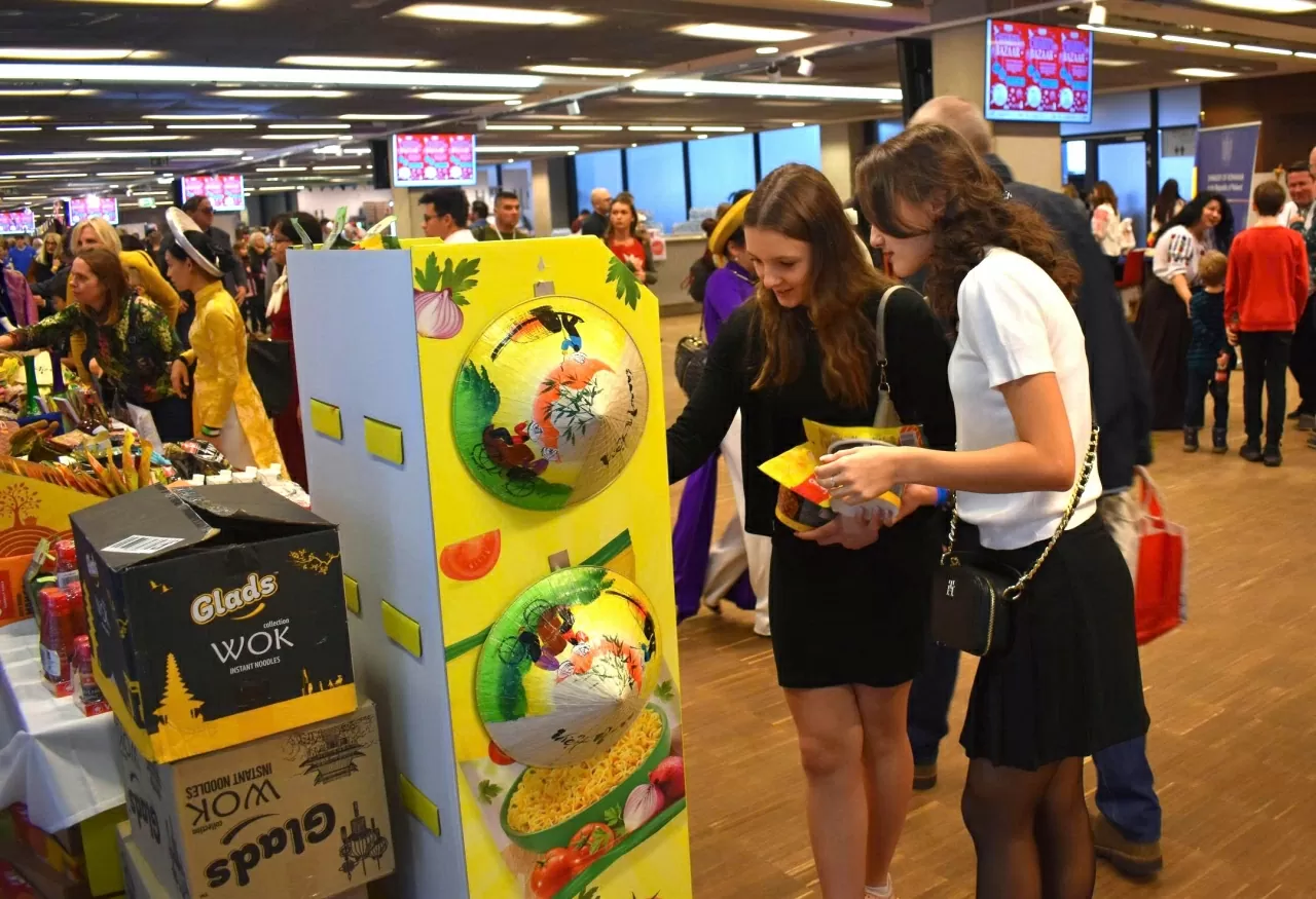 The beauty of Vietnam at the International Charity Bazaar in Poland