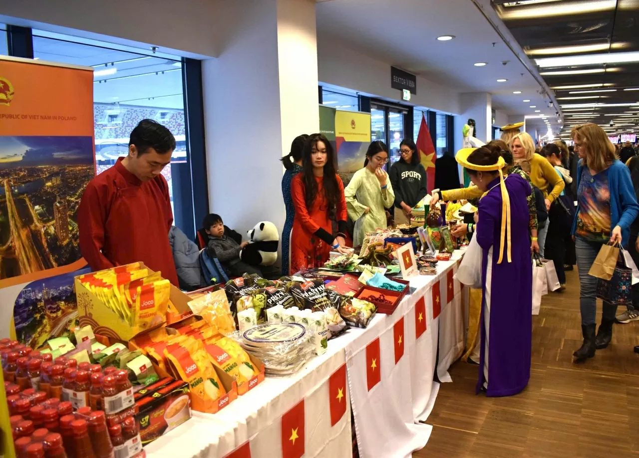 The beauty of Vietnam at the International Charity Bazaar in Poland