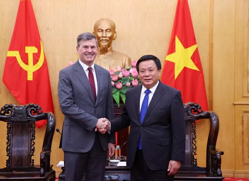 HCMA President, Russian Academy Rector discuss cooperation on Vietnam’s personnel competency assessment
