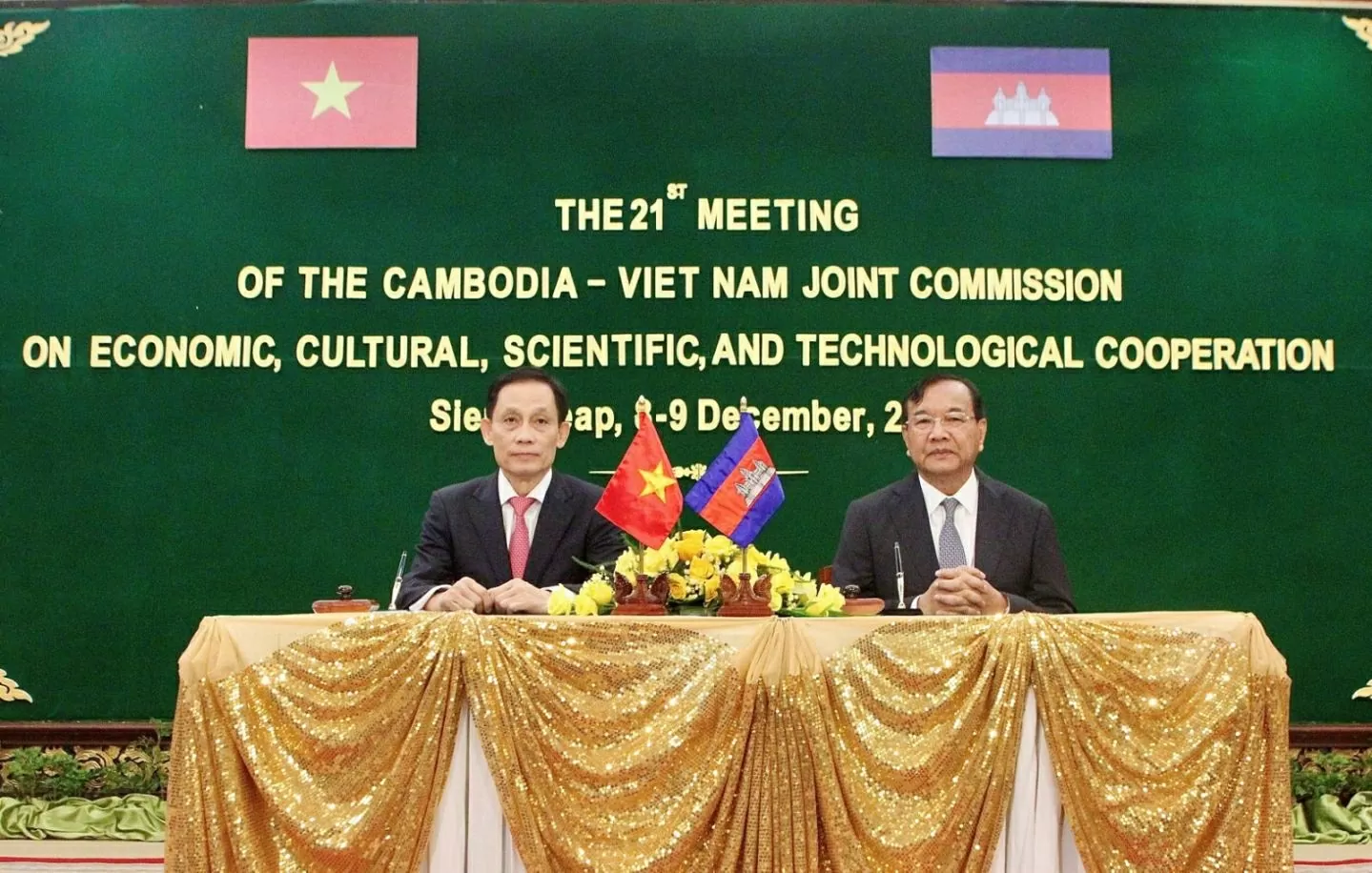 Vietnam-Cambodia Joint Commission on Economic, Cultural, Scientific and Technical Cooperation holds 21st meeting Vietnam-Cambodia Joint Commission on Economic, Cultural, Scientific and Technical Cooperation holds 21st meeting