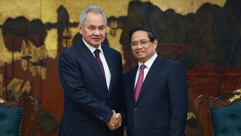 Prime Minister Pham Minh Chinh receives Secretary of Russian Security Council in Hanoi
