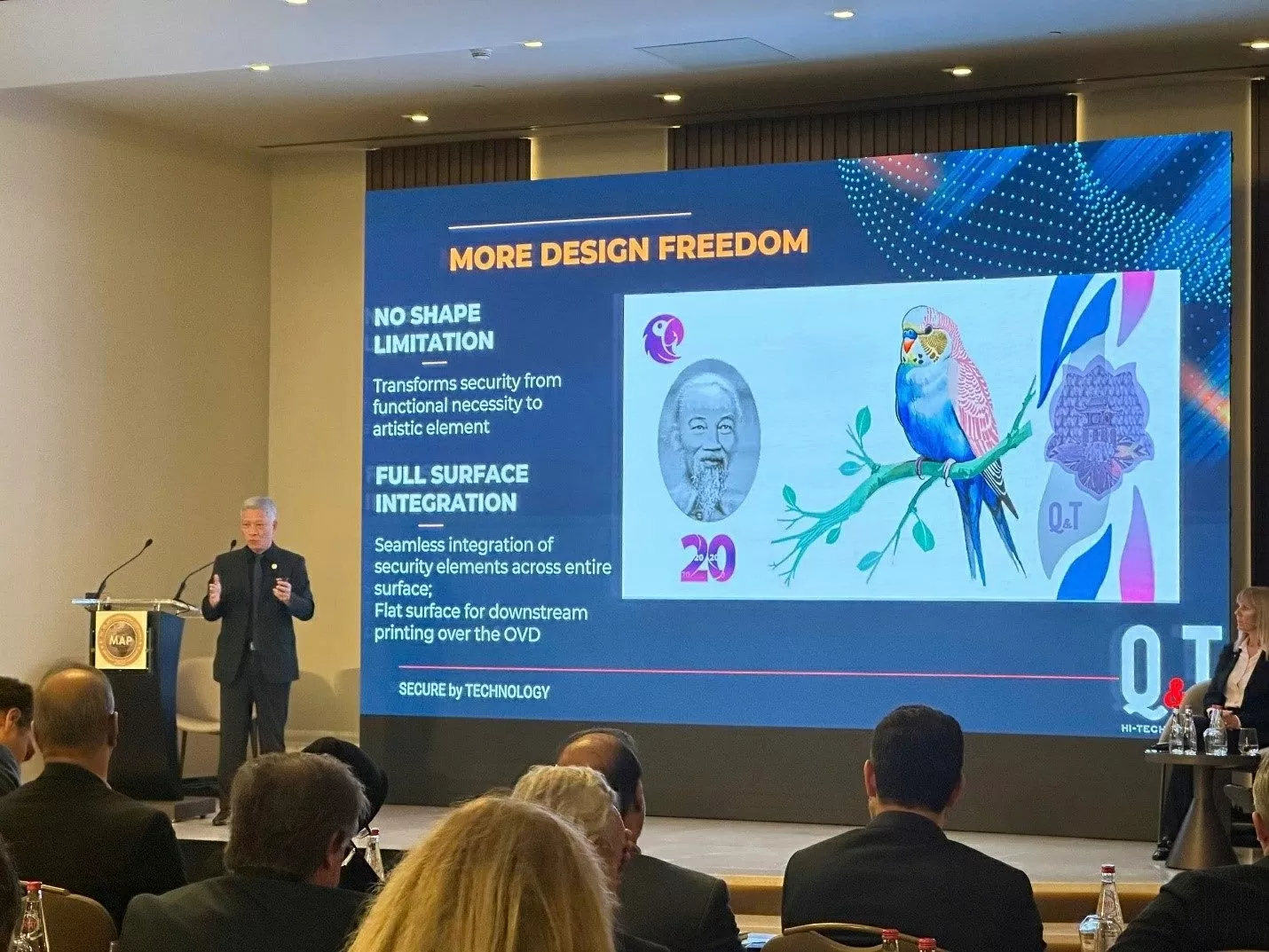Q&T introduces Vietnam's advanced security printing technology at Mint and Print 2025 Conference