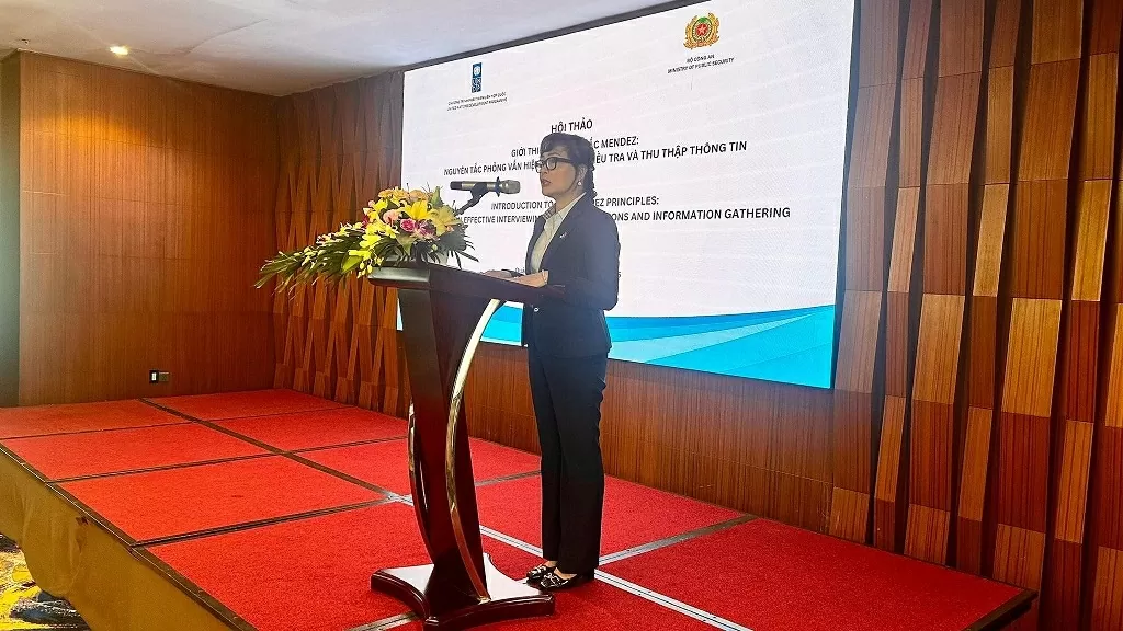 The Méndez Principles - An international framework for investigative interviewing and initial insights for Vietnam The Méndez Principles - An international framework for investigative interviewing and initial insights for Vietnam