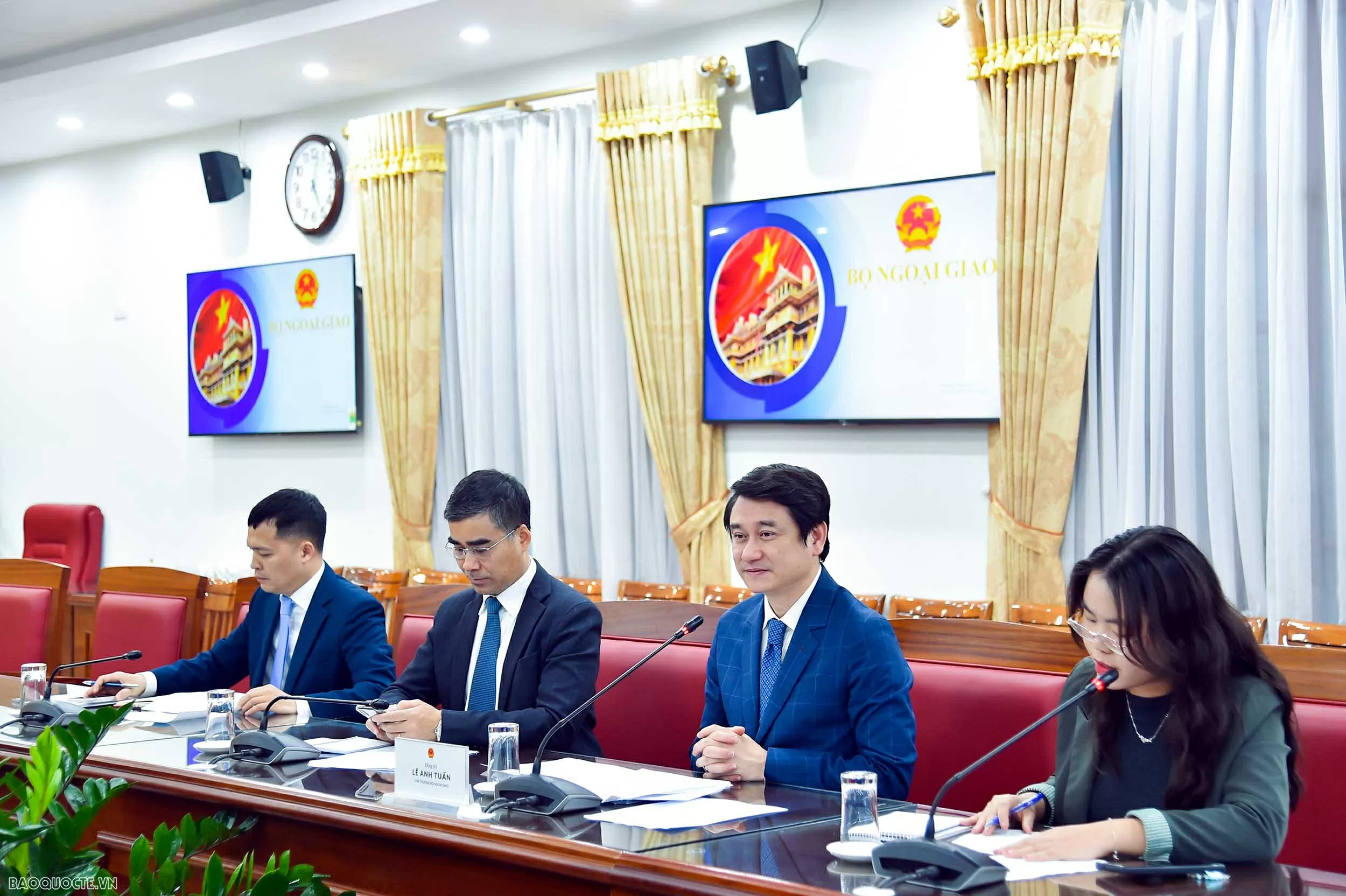 Deputy FM Le Anh Tuan receives Non-Resident African Ambassadors to Vietnam Deputy FM Le Anh Tuan receives Non-Resident African Ambassadors to Vietnam