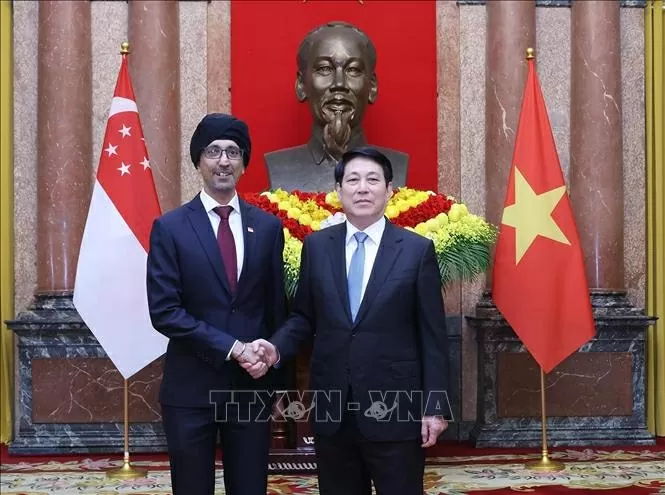 President Luong Cuong receives Ambassadors and non-resident Ambassadors presenting Credentials President Luong Cuong receives Ambassadors and non-resident Ambassadors presenting Credentials