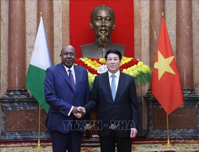 President Luong Cuong receives Ambassadors and non-resident Ambassadors presenting Credentials President Luong Cuong receives Ambassadors and non-resident Ambassadors presenting Credentials