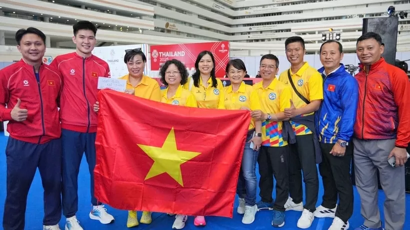 Vietnam racks up martial arts golds at SEA Games 33 as karate, taekwondo athletes shine