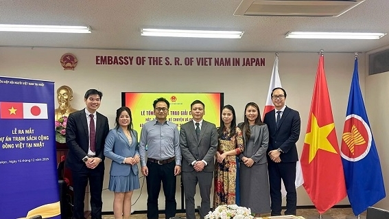 Vietnamese Community Book Station in Japan: An initiative to spread knowledge and connect overseas Vietnamese