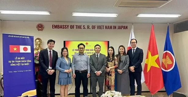 Vietnamese Community Book Station in Japan: An initiative to spread knowledge and connect overseas Vietnamese