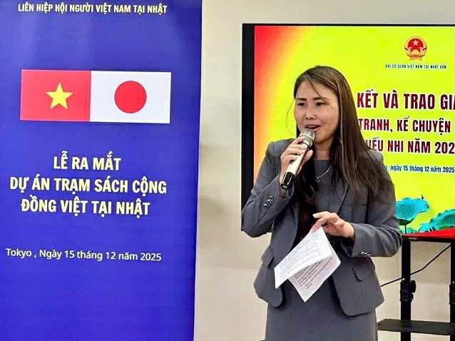 Vietnamese Community Book Station in Japan: An initiative to spread knowledge and connect overseas Vietnamese