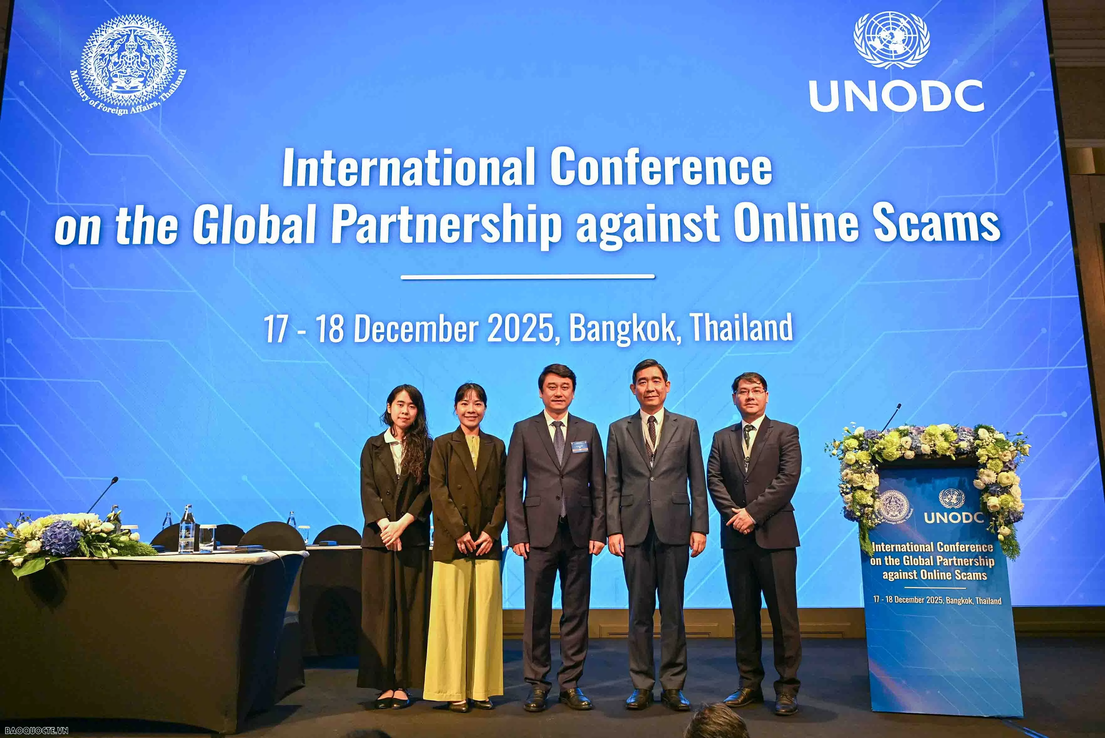 Vietnam attends international conference on Global Partnership Against Online Scams in Bangkok, Thailand Vietnam attends international conference on Global Partnership Against Online Scams in Bangkok, Thailand