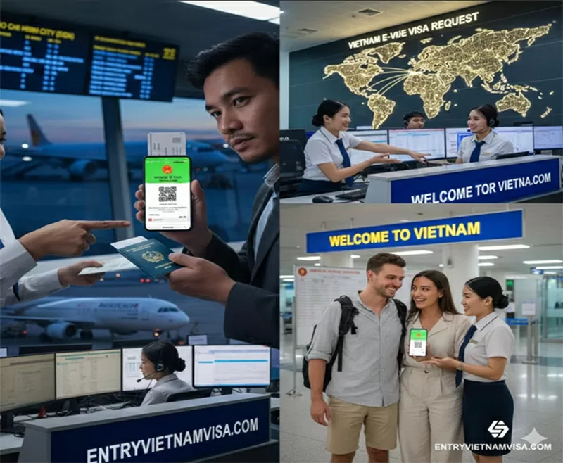 Emergency Visa Vietnam at the Vietnam airports.