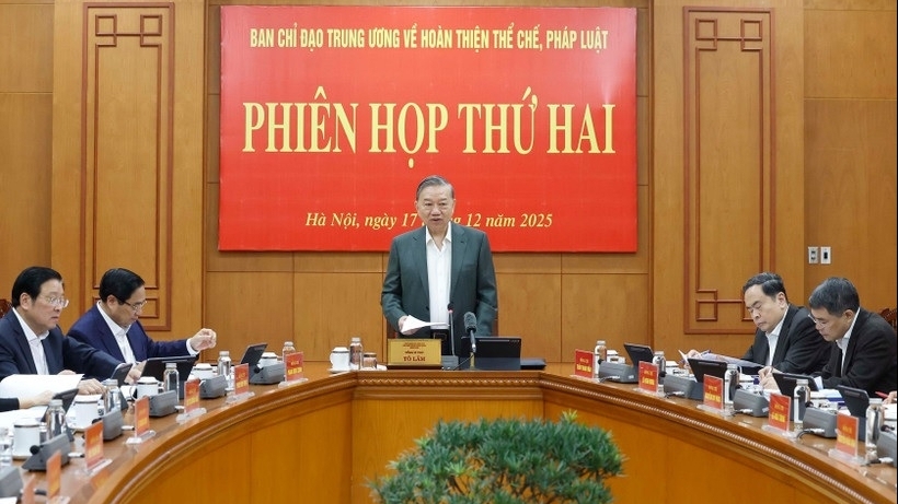 Party General Secretary To Lam highlights legal framework as catalyst for national development