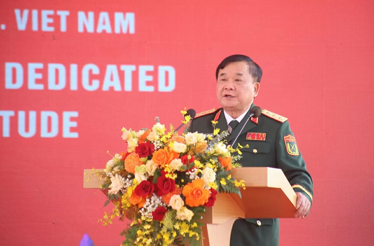 Inauguration of the International Solidarity and Friendship Symbol Area at the Vietnam Military History Museum