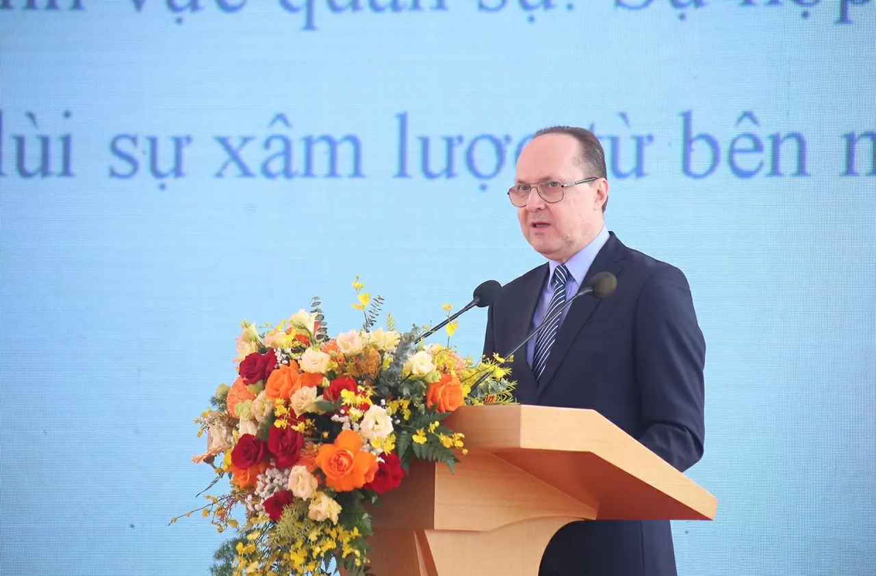 Inauguration of the International Solidarity and Friendship Symbol Area at the Vietnam Military History Museum