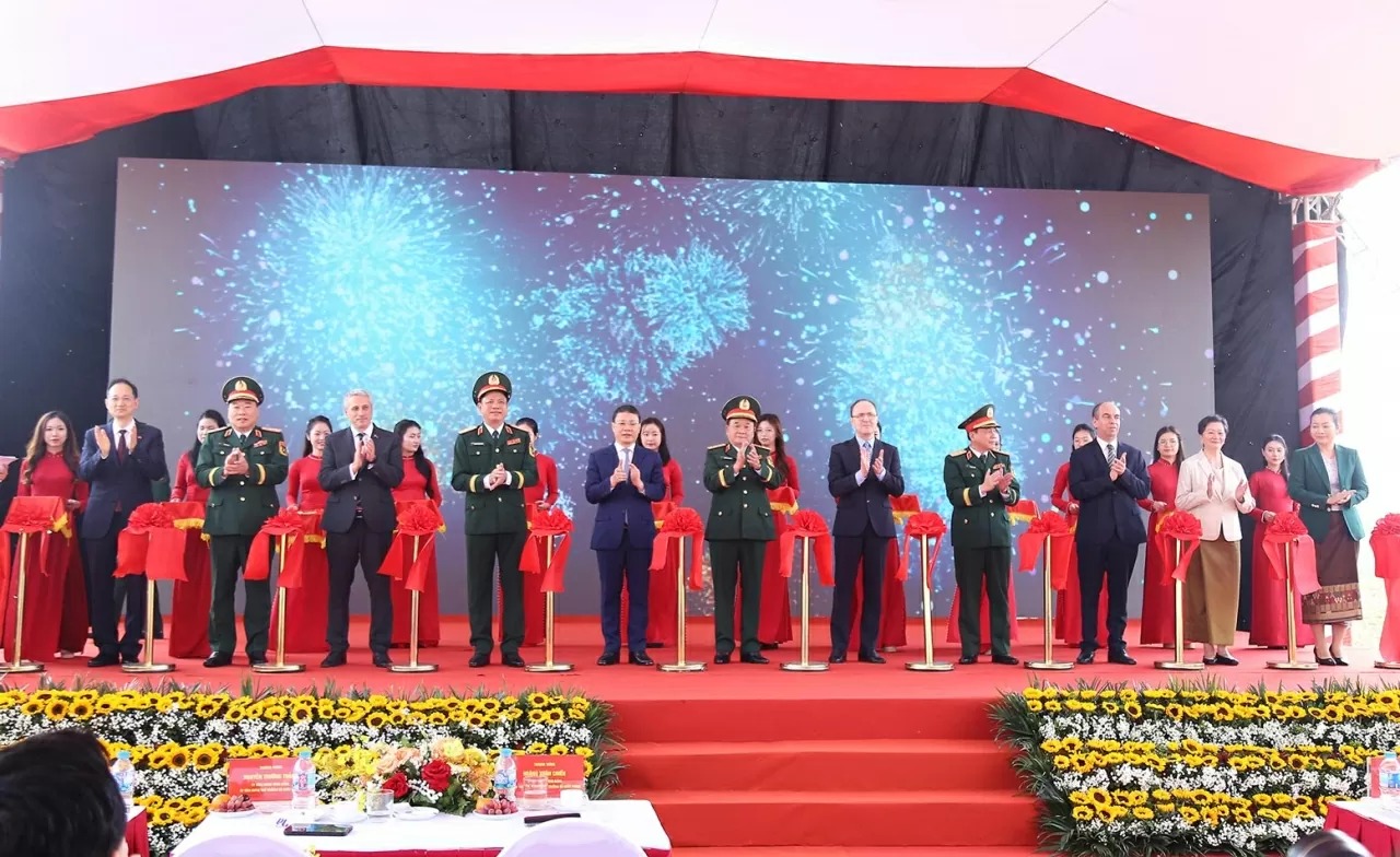 Inauguration of the International Solidarity and Friendship Symbol Area at the Vietnam Military History Museum
