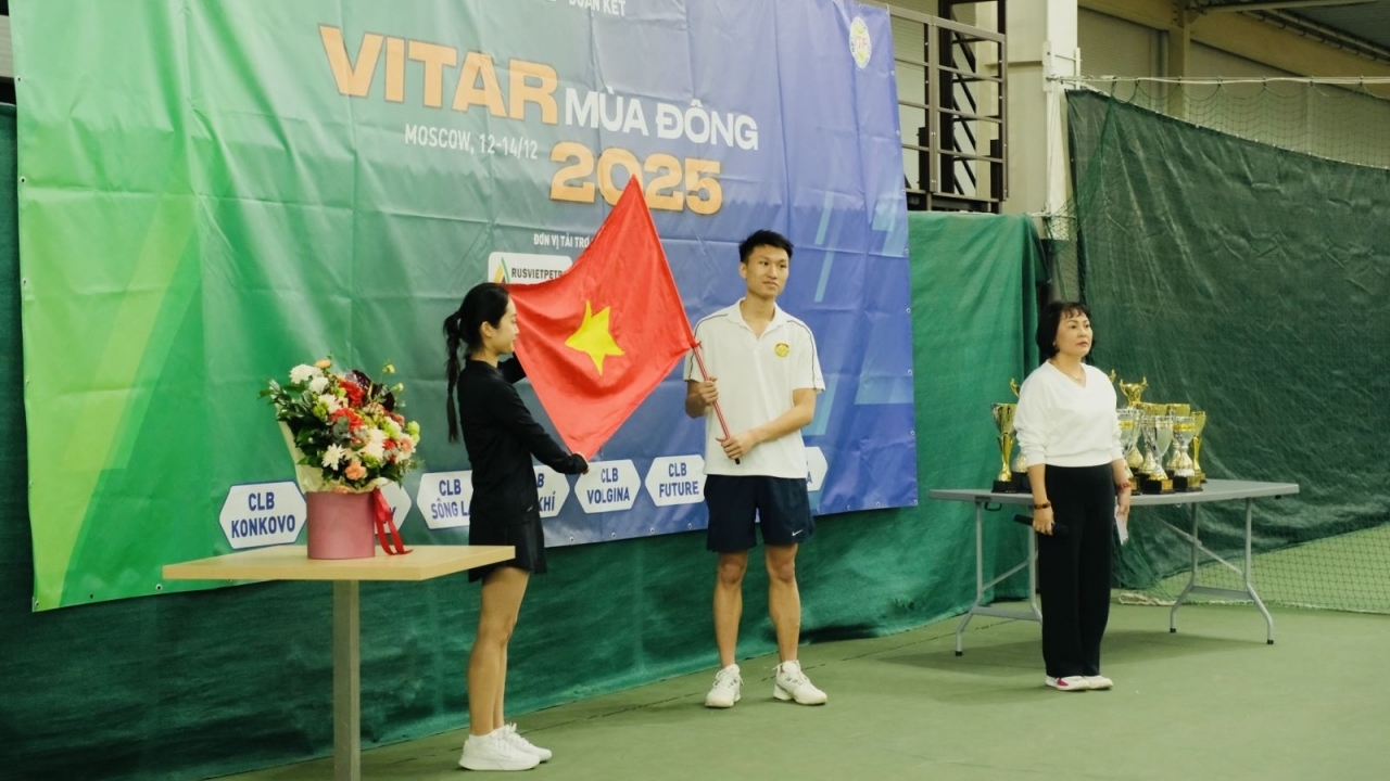 Tennis Tournament unites Vietnamese hearts for homeland