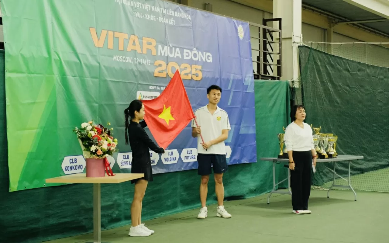 Tennis Tournament unites Vietnamese hearts for homeland