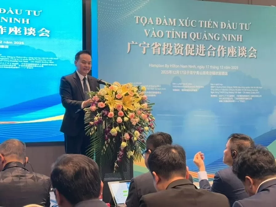 Delegation from Quang Ninh Economic Zone Authority visits Guangxi, China