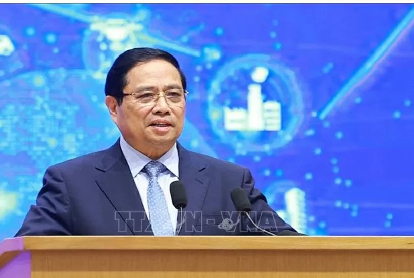 PM Pham Minh Chinh calls for drastic solutions to promote digital economy, society, citizens PM Pham Minh Chinh calls for drastic solutions to promote digital economy, society, citizens