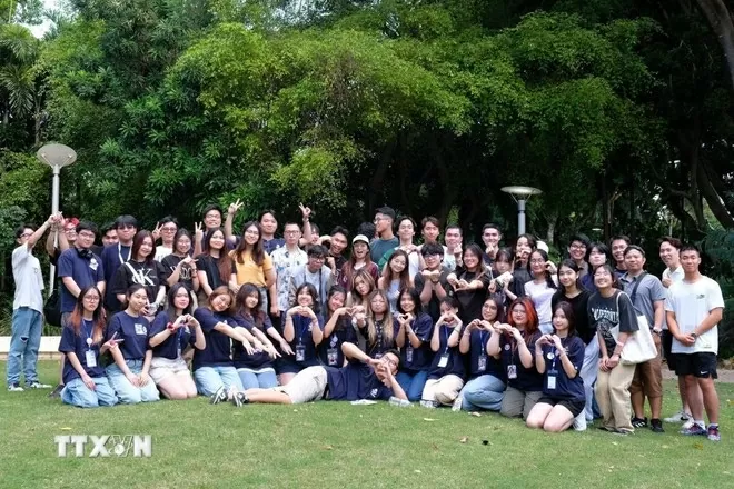Vietnamese students in Australia - a young intellectual force that can contribute valuable solutions to the country's sustainable development (Photo: VNA)