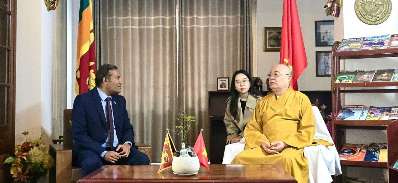 Vietnam Buddhist Sangha supports post-disaster recovery in Sri Lanka via Sri Lankan Embassy in Vietnam