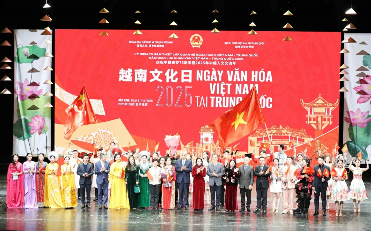 Vietnam Culture Day in China was held at the China Central Opera House