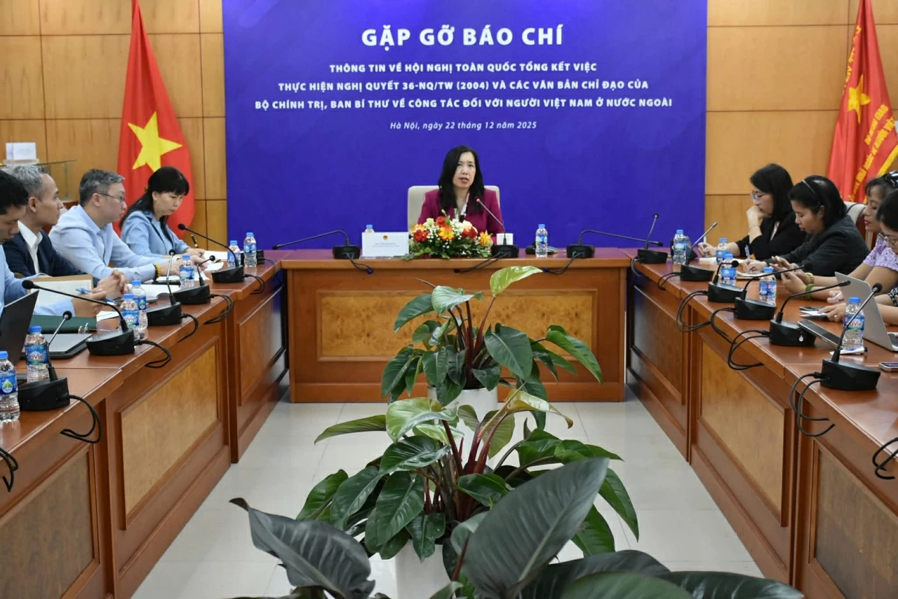 Comprehensive review of work related to Overseas Vietnamese over the past 20 Years: Press conference