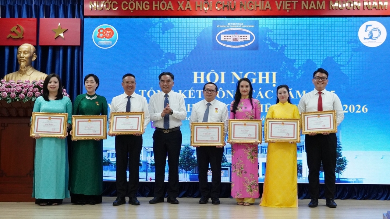 Ho Chi Minh City Department of Foreign Affairs Innovates Thinking, Steadily Integrates