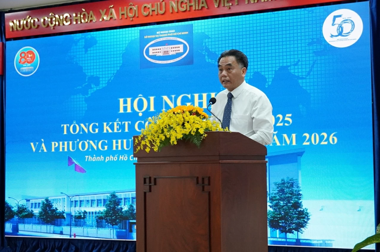 Ho Chi Minh City Department of Foreign Affairs Innovates Thinking, Steadily Integrates
