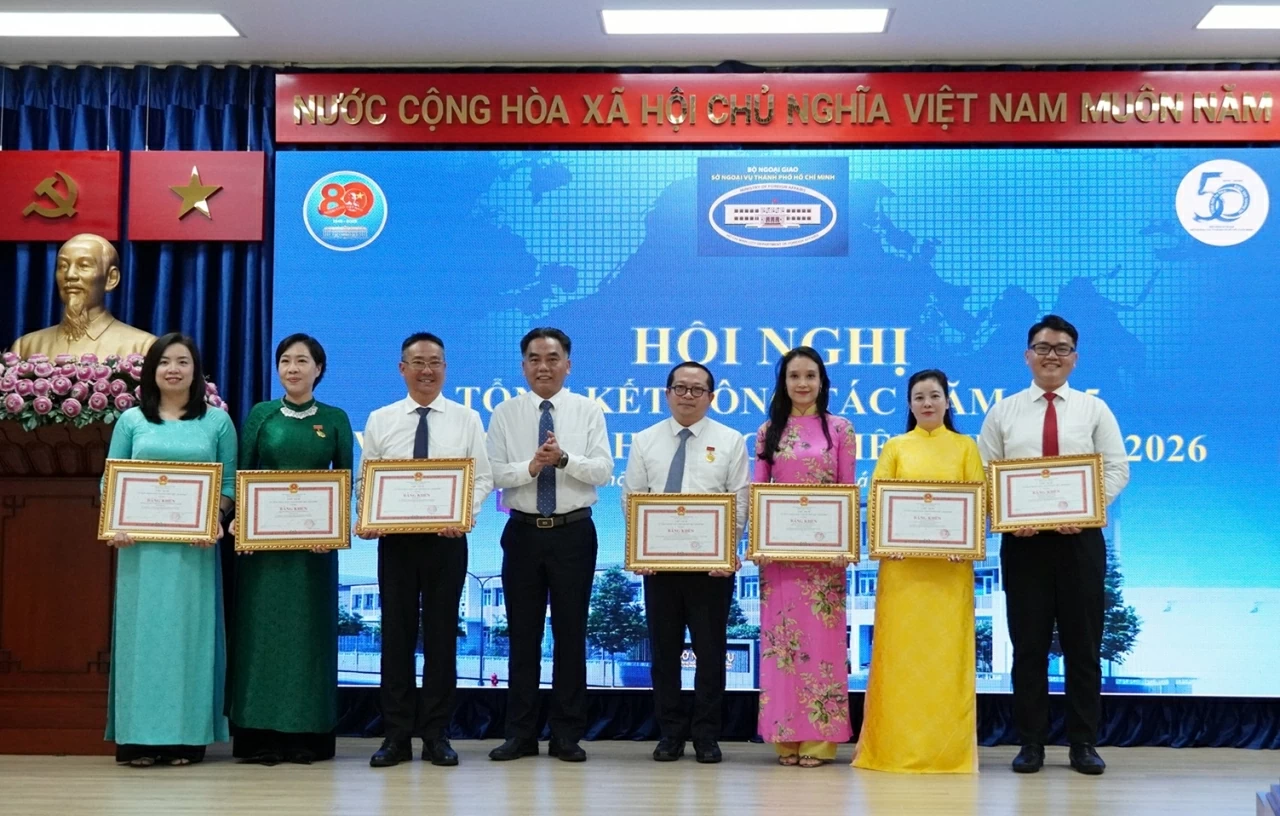 Ho Chi Minh City Department of Foreign Affairs Innovates Thinking, Steadily Integrates