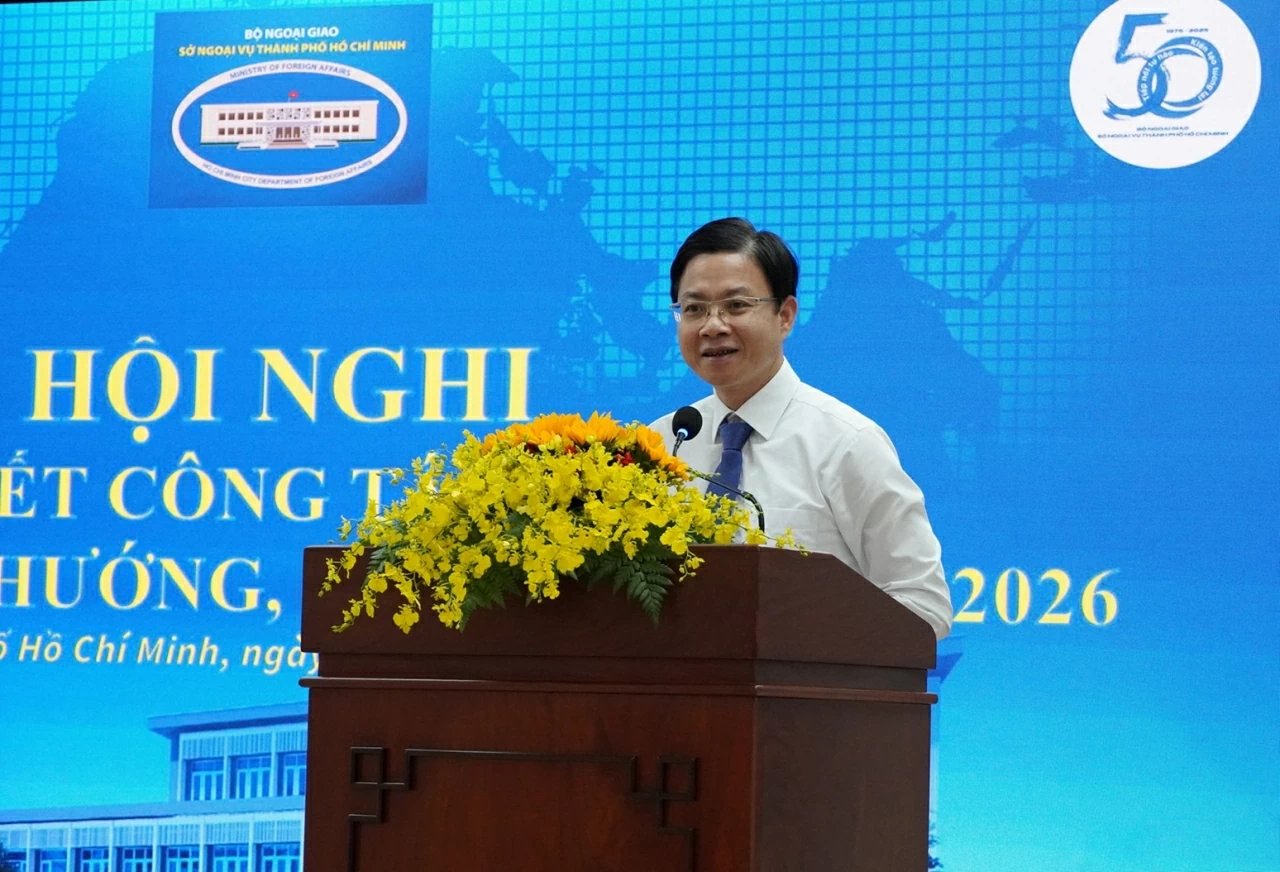 Ho Chi Minh City Department of Foreign Affairs Innovates Thinking, Steadily Integrates