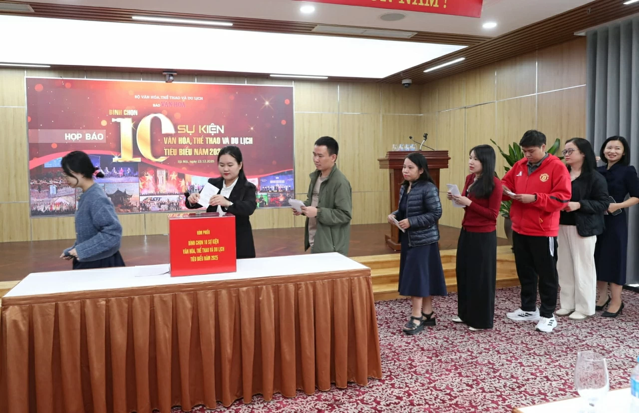 Voting opens for Top 10 Cultural, Sports, and Tourism Events of 2025 Voting opens for Top 10 Cultural, Sports, and Tourism Events of 2025