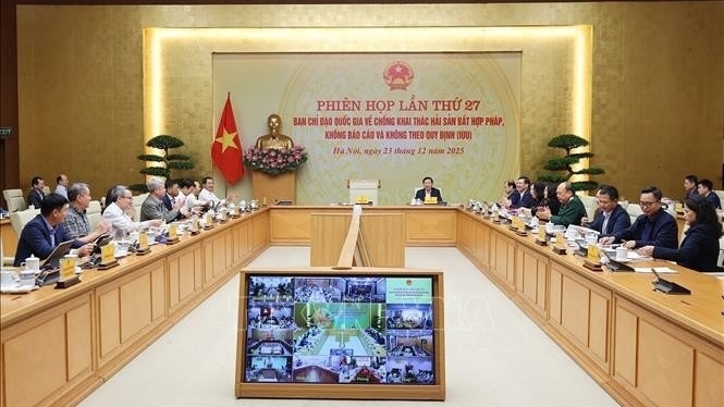 Deputy PM Tran Hong Ha urges data standardisation and stricter enforcement in combating IUU fishing