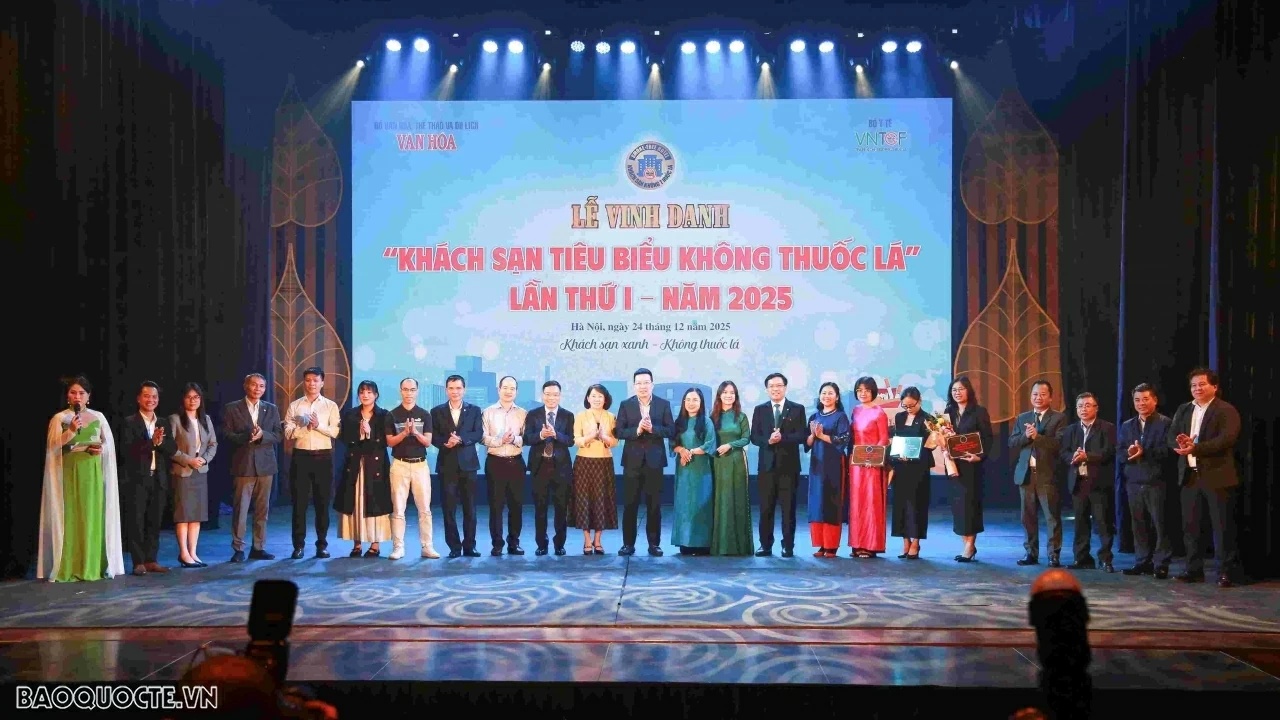 First ceremony honouring Outstanding Smoke-Free Hotels – 2025