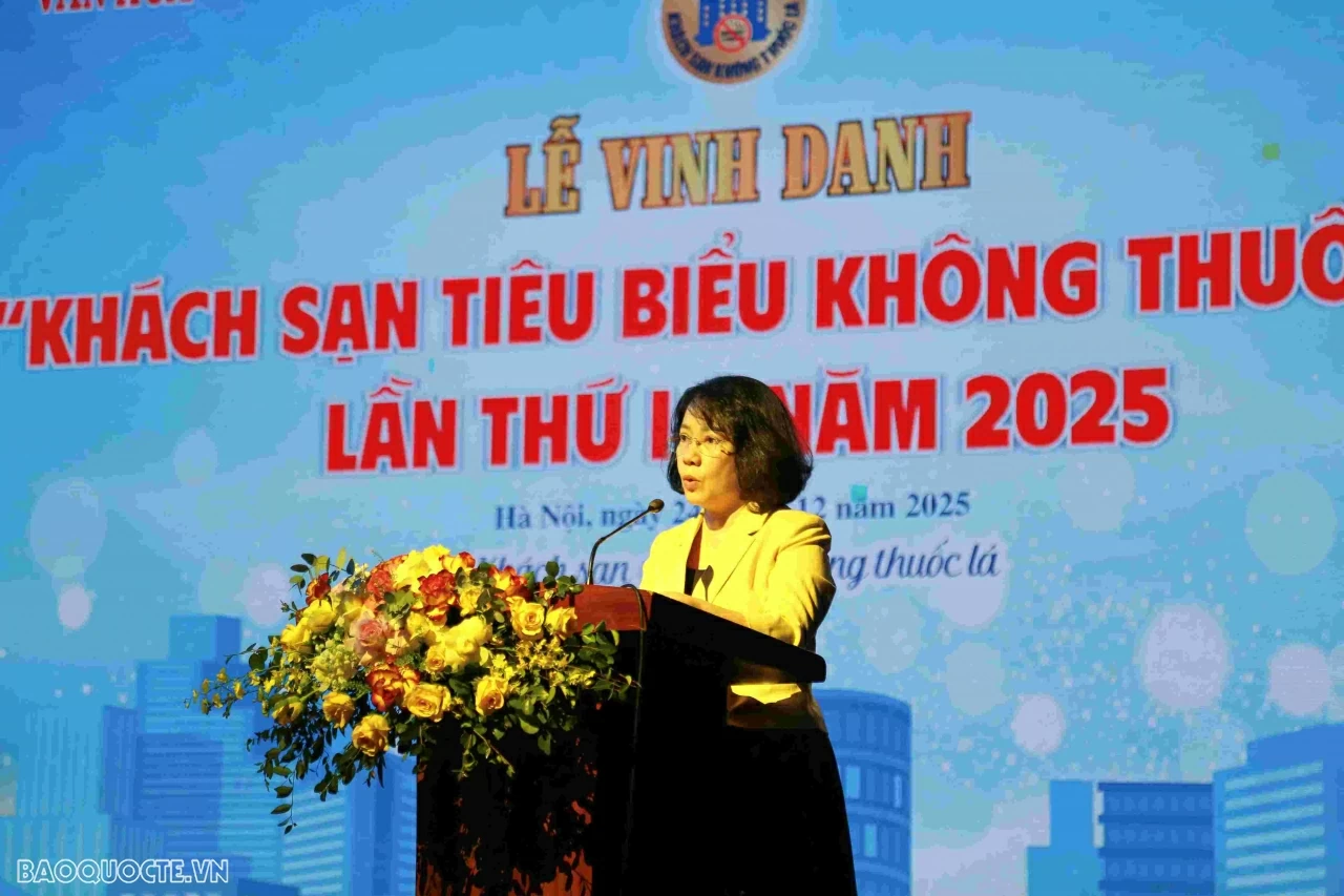 First ceremony honouring Outstanding Smoke-Free Hotels – 2025 First ceremony honouring Outstanding Smoke-Free Hotels – 2025