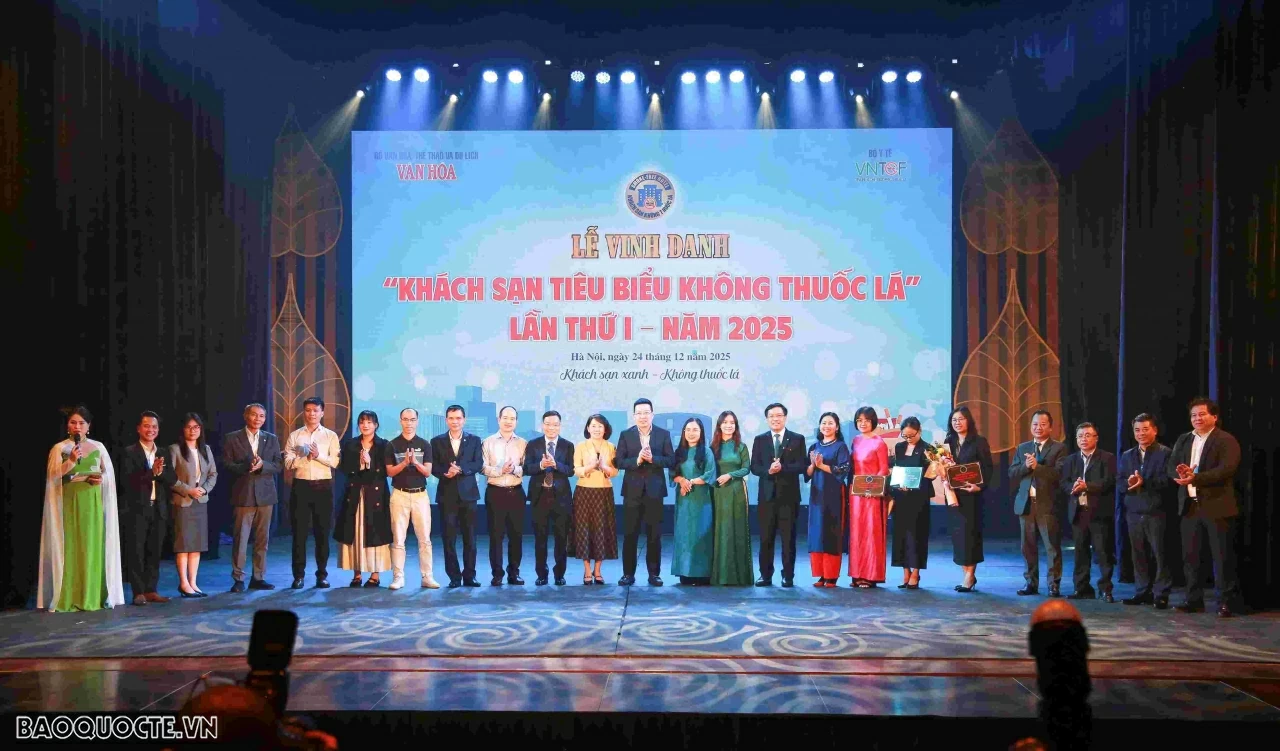 First ceremony honouring Outstanding Smoke-Free Hotels – 2025 First ceremony honouring Outstanding Smoke-Free Hotels – 2025